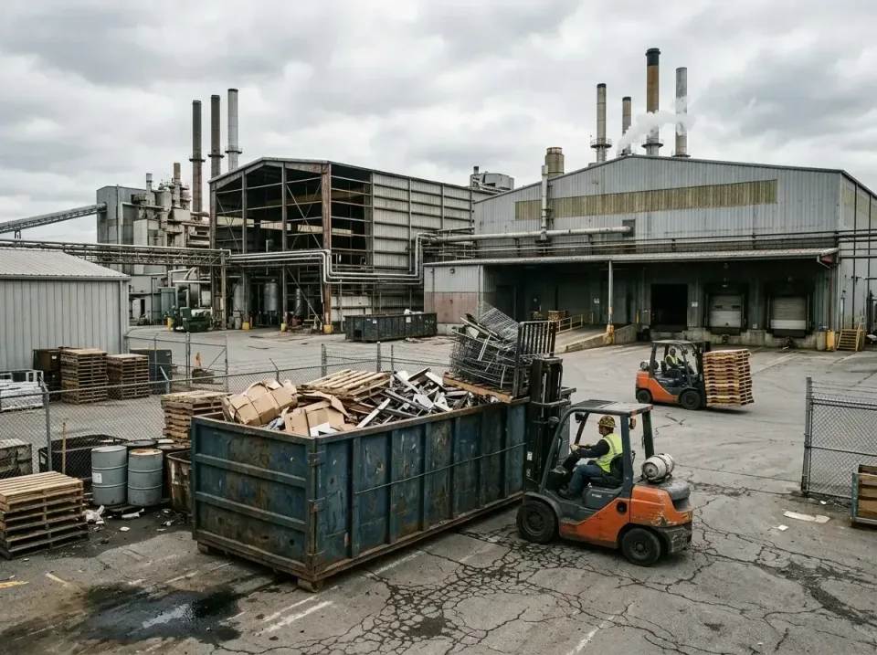 industrial-factory-scrap-conta-003 — frequently asked questions, Cheap Roll-off Dumpster Rentals in Sheridan, OR